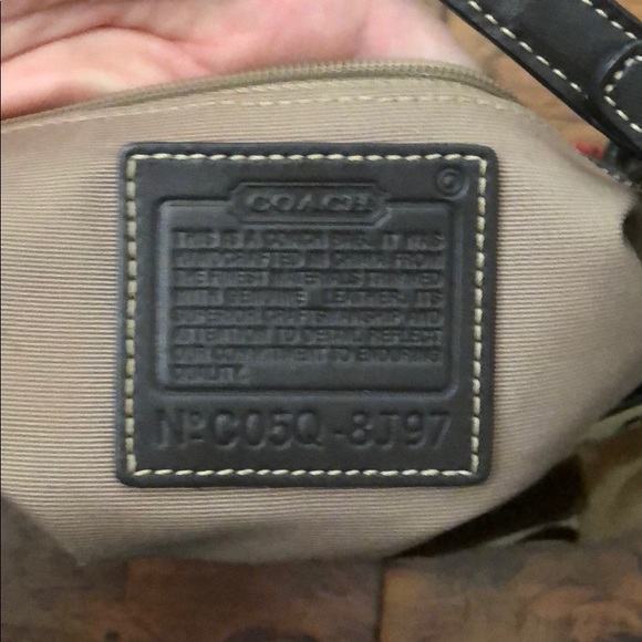 Coach patchwork purse - Picture 7 of 7